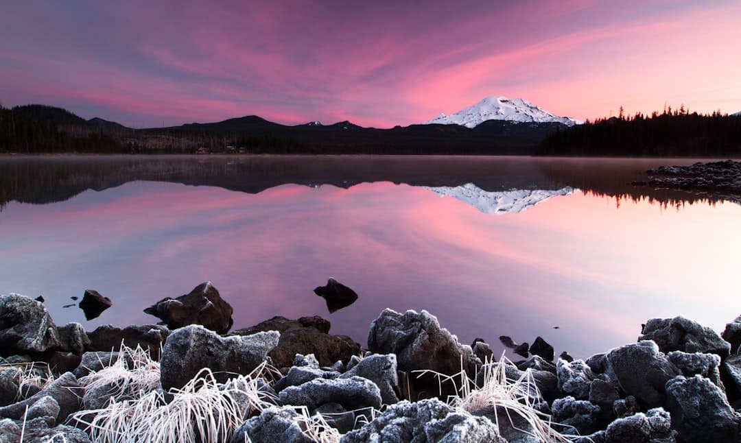 Sunrise over Mount Rainier