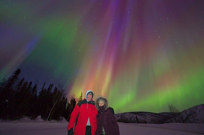 Aurora chase with free photography